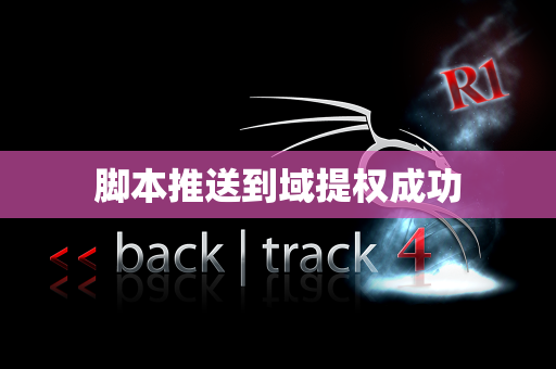 脚本推送到域提权成功