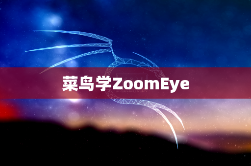 菜鸟学ZoomEye
