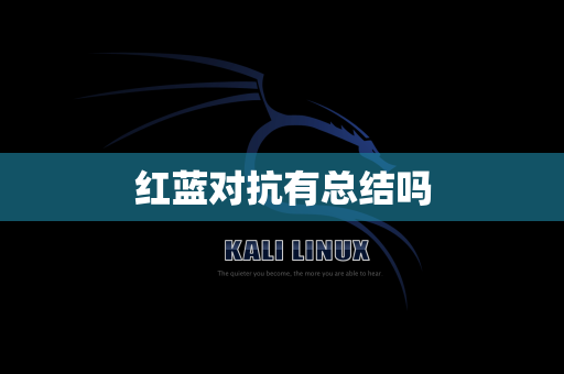 红蓝对抗有总结吗