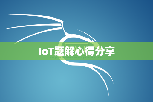 IoT题解心得分享