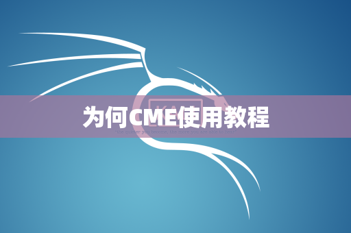 为何CME使用教程