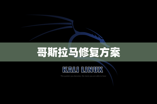 哥斯拉马修复方案