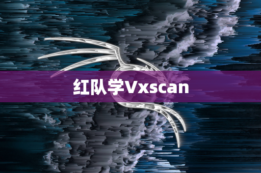 红队学Vxscan