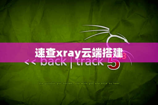 速查xray云端搭建
