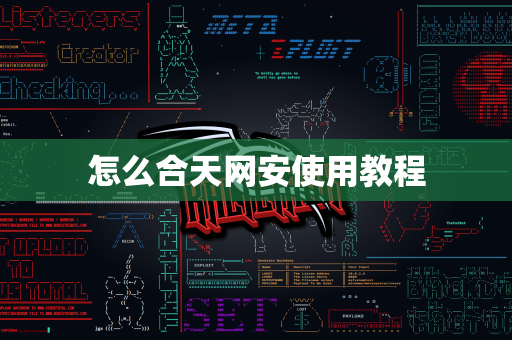 怎么合天网安使用教程