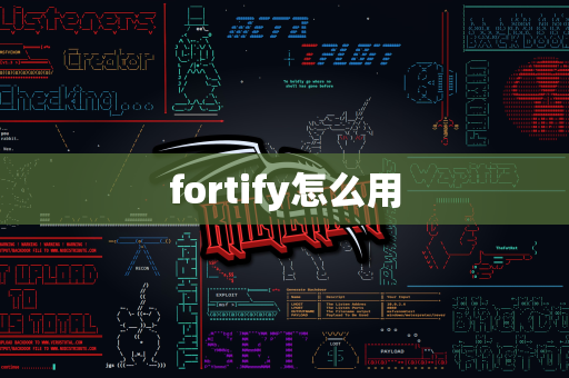 fortify怎么用
