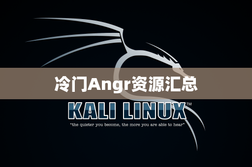 冷门Angr资源汇总