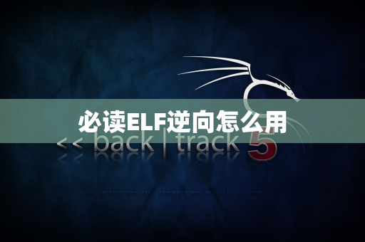 必读ELF逆向怎么用