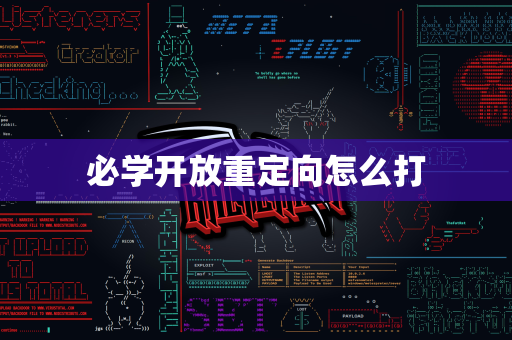 必学开放重定向怎么打
