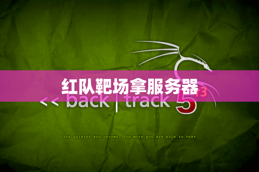 红队靶场拿服务器