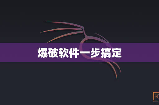 爆破软件一步搞定
