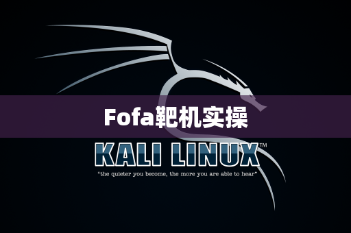 Fofa靶机实操