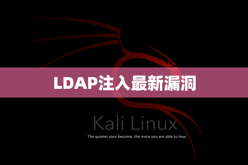 LDAP注入最新漏洞