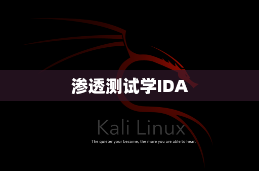 渗透测试学IDA