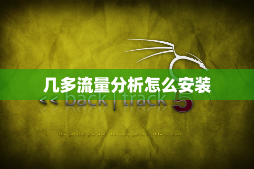 几多流量分析怎么安装