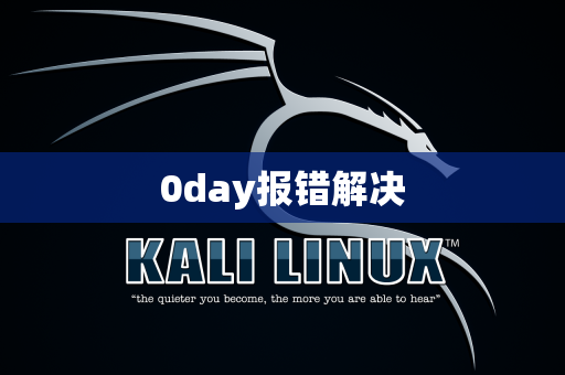 0day报错解决