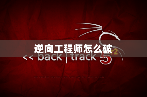 逆向工程师怎么破