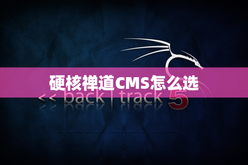 硬核禅道CMS怎么选
