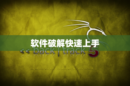 软件破解快速上手