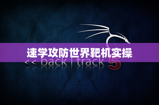 速学攻防世界靶机实操