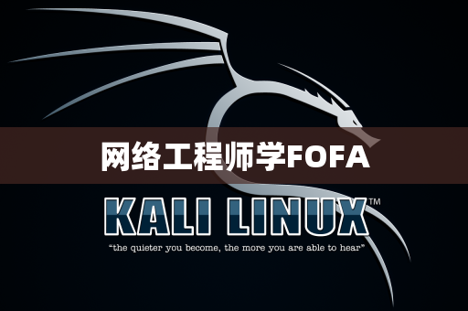 网络工程师学FOFA