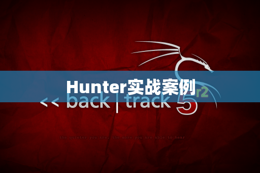 Hunter实战案例