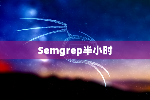 Semgrep半小时