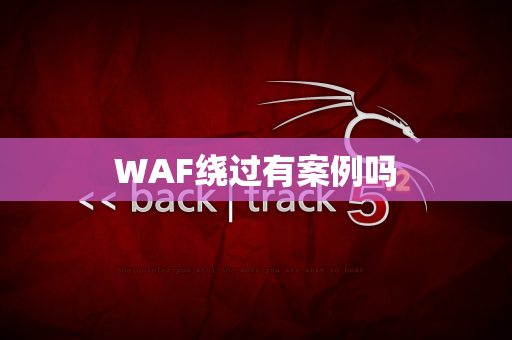 WAF绕过有案例吗