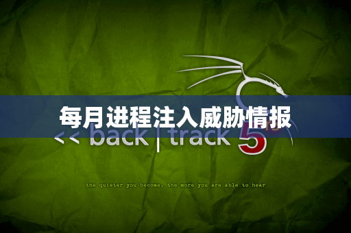 每月进程注入威胁情报