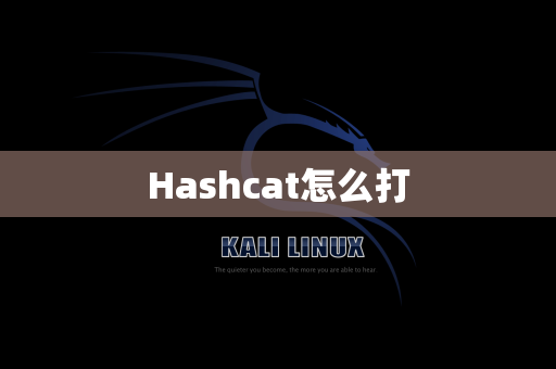Hashcat怎么打