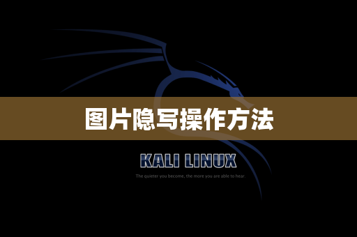 图片隐写操作方法