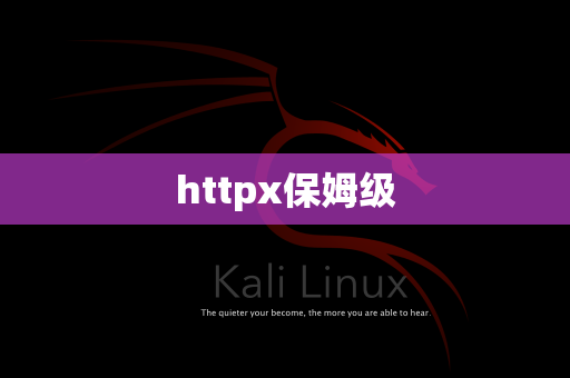 httpx保姆级
