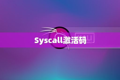 Syscall激活码