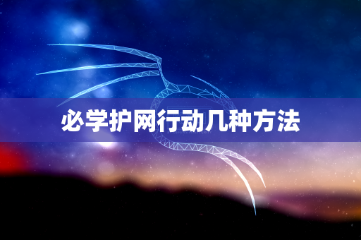 必学护网行动几种方法
