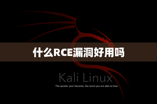 什么RCE漏洞好用吗