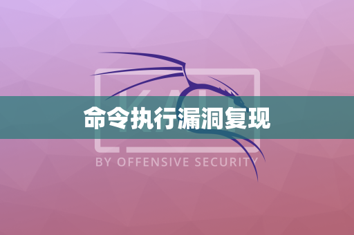 命令执行漏洞复现