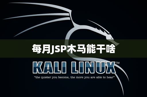 每月JSP木马能干啥