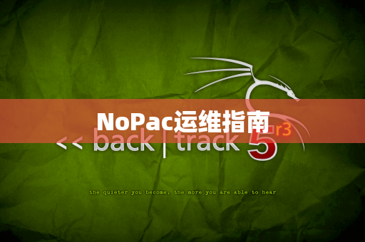 NoPac运维指南