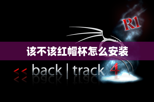 该不该红帽杯怎么安装