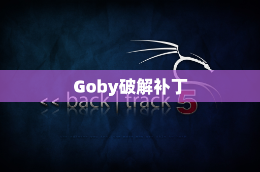 Goby破解补丁