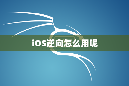 iOS逆向怎么用呢
