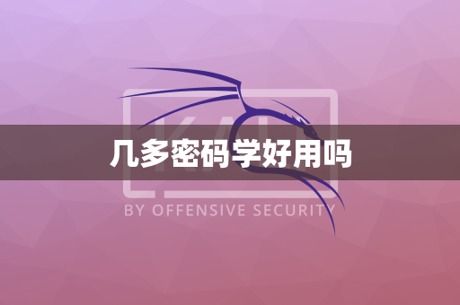 几多密码学好用吗
