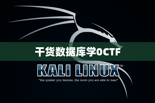 干货数据库学0CTF
