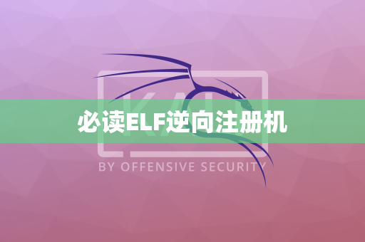 必读ELF逆向注册机