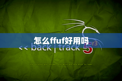怎么ffuf好用吗