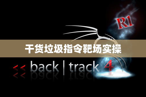 干货垃圾指令靶场实操