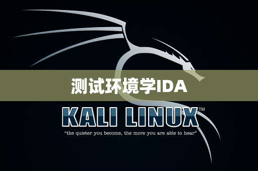 测试环境学IDA