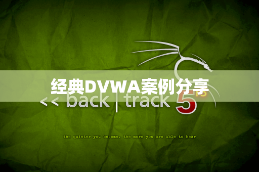 经典DVWA案例分享