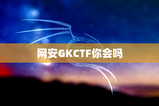 网安GKCTF你会吗