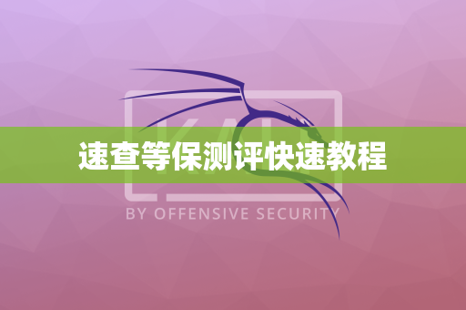 速查等保测评快速教程